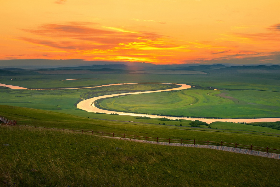 Erguna River · Wulan Mountain Scenic Area
